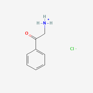 molecular formula C8H10ClNO B7767863 alpha-Aminoacetophenone hydrochloride 