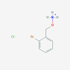molecular formula C7H9BrClNO B7767865 (2-Bromophenyl)methoxyazanium;chloride 