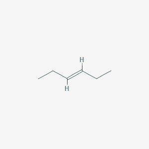 molecular formula C6H12 B077681 trans-3-Hexene CAS No. 13269-52-8