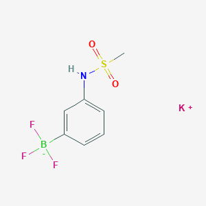 molecular formula C7H8BF3KNO2S B7768159 CID 2782858 