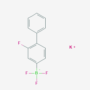 potassium;trifluoro-(3-fluoro-4-phenylphenyl)boranuide