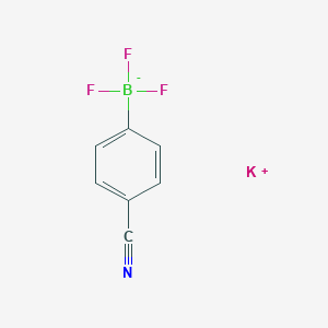 potassium;(4-cyanophenyl)-trifluoroboranuide