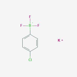 molecular formula C6H4BClF3K B7768242 CID 11424526 