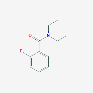 molecular formula C11H14FNO B077683 N,N-Diethyl 2-fluorobenzamide CAS No. 10345-76-3
