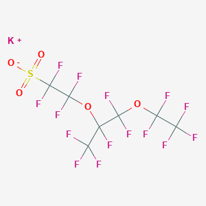 molecular formula C7F15KO5S B7768301 CID 14888280 