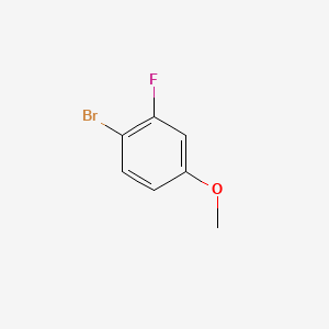 molecular formula C7H6BrFO B7768303 4-Bromo-3-fluoroanisole CAS No. 408-50-4
