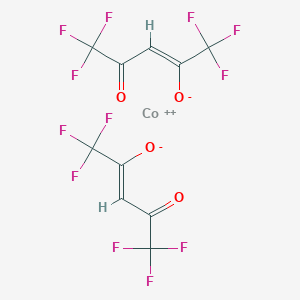 molecular formula C10H2CoF12O4 B7768351 Cobalt(II) hexafluoroacetylacetonate 