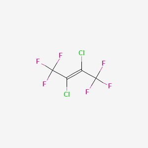 molecular formula C4Cl2F6 B7768357 2-丁烯，2,3-二氯六氟- CAS No. 2418-21-5