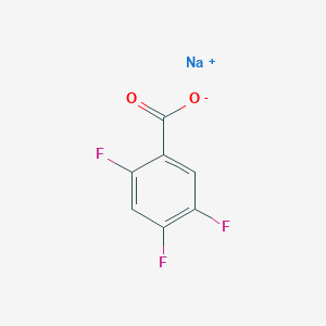 molecular formula C7H2F3NaO2 B7768416 CID 2778623 