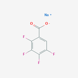 molecular formula C7HF4NaO2 B7768419 CID 2778625 