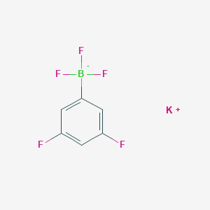molecular formula C6H3BF5K B7768447 CID 11447319 