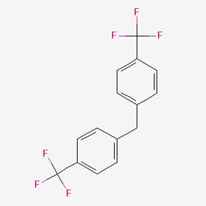 molecular formula C15H10F6 B7768458 4,4'-双(三氟甲基)二苯甲烷 CAS No. 887268-07-7