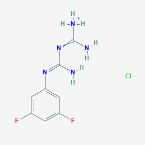 molecular formula C8H10ClF2N5 B7768610 CID 2778739 