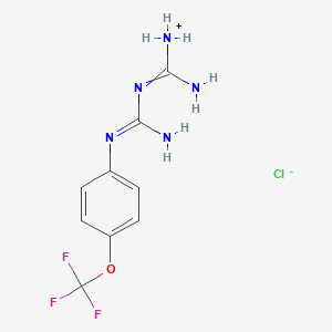molecular formula C9H11ClF3N5O B7768628 CID 2778754 