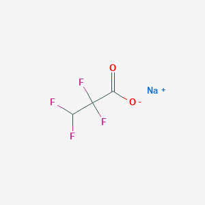 molecular formula C3HF4NaO2 B7768639 CID 89895 