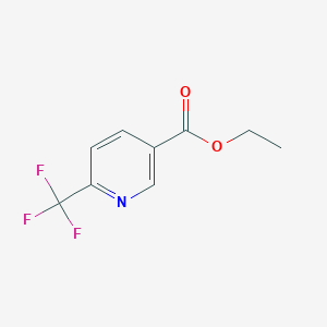 molecular formula C9H8F3NO2 B7768643 Ethyl 6-(trifluoromethyl)nicotinate CAS No. 851070-23-0