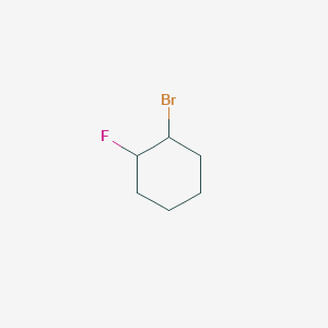 molecular formula C6H10BrF B7768660 1-溴-2-氟环己烷 CAS No. 51422-74-3