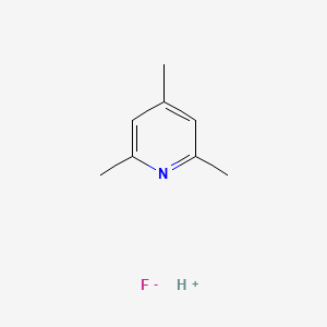 Hydron;2,4,6-trimethylpyridine;fluoride