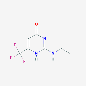 molecular formula C7H8F3N3O B7768766 CID 2774312 