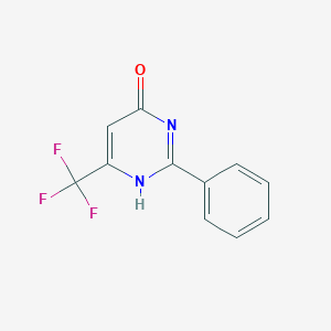 molecular formula C11H7F3N2O B7768799 CID 781069 