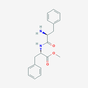 molecular formula C19H22N2O3 B077688 苯丙氨酰苯丙氨酸甲酯 CAS No. 13082-29-6
