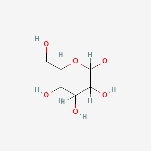 molecular formula C7H14O6 B7769239 beta-D-Glucopyranoside, methyl CAS No. 688007-20-7