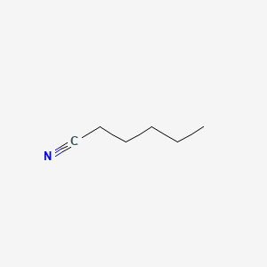 molecular formula C6H11N B7769357 Hexanenitrile CAS No. 68002-67-5