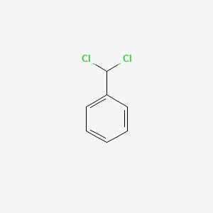 molecular formula C7H6Cl2<br>C7H6Cl2<br>C6H5CHCl2 B7769369 Benzal chloride CAS No. 29797-40-8