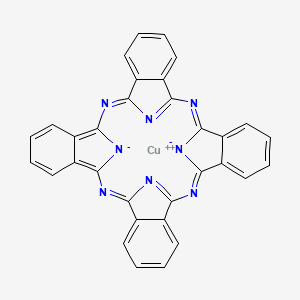 molecular formula C32H16CuN8 B7769384 (Phthalocyaninato(2-)) copper 