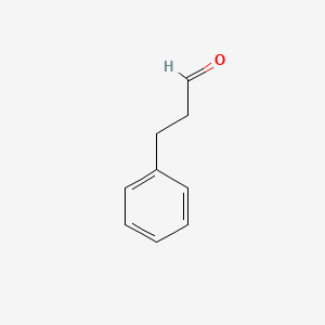 molecular formula C9H10O B7769412 3-苯丙醛 CAS No. 1335-10-0