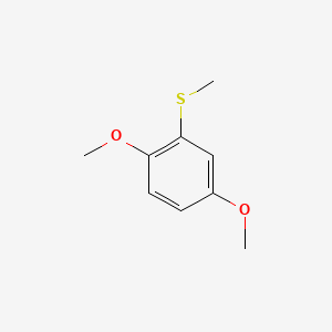 molecular formula C9H12O2S B7769430 (2,5-Dimethoxyphenyl)(methyl)sulfane 
