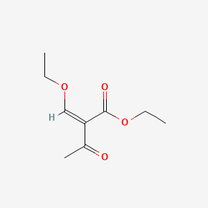 2-(Ethoxymethylene)-3-oxobutanoic acid ethyl ester