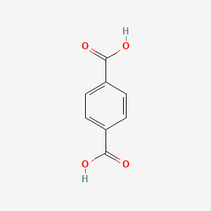 molecular formula C8H6O4<br>C8H6O4<br>C6H4(COOH)2 B7769547 Terephthalic acid CAS No. 211863-90-0