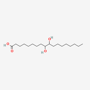 molecular formula C18H36O4 B7769598 9,10-Dihydroxystearic acid CAS No. 93923-70-7