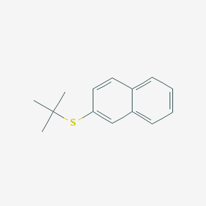 molecular formula C14H16S B7769667 tert-Butyl 2-Naphthyl sulfide 