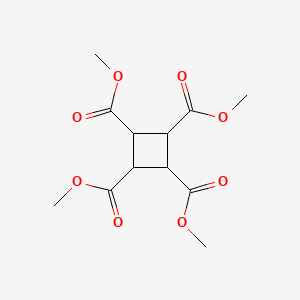 molecular formula C12H16O8 B7769681 Tetramethyl 1,2,3,4-cyclobutanetetracarboxylate CAS No. 3999-67-5