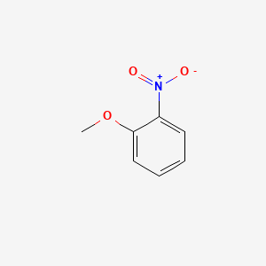 molecular formula NO2C6H4OCH3<br>C7H7NO3<br>C7H7NO3 B7769701 2-Nitroanisole CAS No. 29191-53-5