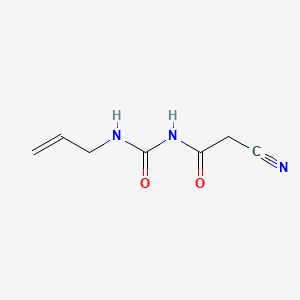 molecular formula C7H9N3O2 B7769777 N-allyl-N'-(cyanoacetyl)urea 