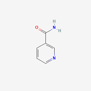 molecular formula C6H6N2O B7769809 烟酰胺 CAS No. 11032-50-1