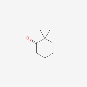 molecular formula C8H14O B7770085 2,2-Dimethylcyclohexanone CAS No. 1333-44-4