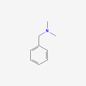 molecular formula C9H13N<br>C9H13N<br>C6H5CH2N(CH3)2 B7770134 N,N-Dimethylbenzylamine CAS No. 28262-13-7