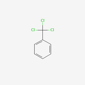 molecular formula C7H5Cl3<br>C7H5Cl3<br>C6H5CCl3 B7770154 Benzotrichloride CAS No. 30583-33-6