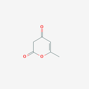 molecular formula C6H6O3 B7770177 6-Methyl-2H-pyran-2,4(3H)-dione CAS No. 541-98-0