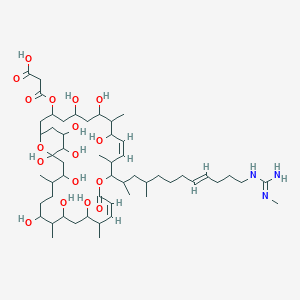molecular formula C54H95N3O17 B077702 考皮霉素 CAS No. 11078-23-2