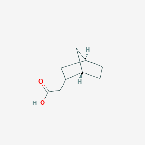 molecular formula C9H14O2 B7770242 2-[(1S,4R)-bicyclo[2.2.1]heptan-2-yl]acetic acid CAS No. 952206-92-7