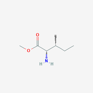 molecular formula C7H15NO2 B7770293 methyl (2S,3R)-2-amino-3-methylpentanoate 