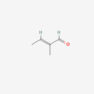 molecular formula C5H8O B7770458 Tiglic aldehyde CAS No. 6038-09-1