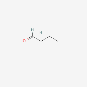 molecular formula C5H10O B7770512 2-Methylbutyraldehyde CAS No. 57456-98-1