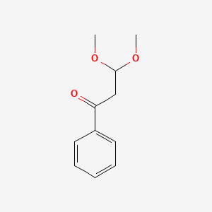 molecular formula C11H14O3 B7770602 3,3-Dimethoxy-1-phenylpropan-1-one CAS No. 13788-90-4