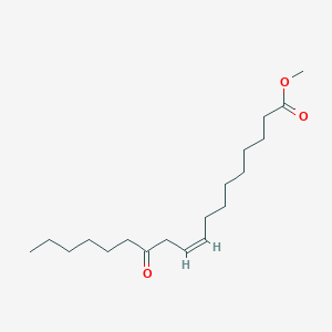 molecular formula C19H34O3 B7770610 9-Octadecenoic acid, 12-oxo-, methyl ester, (9Z)- 